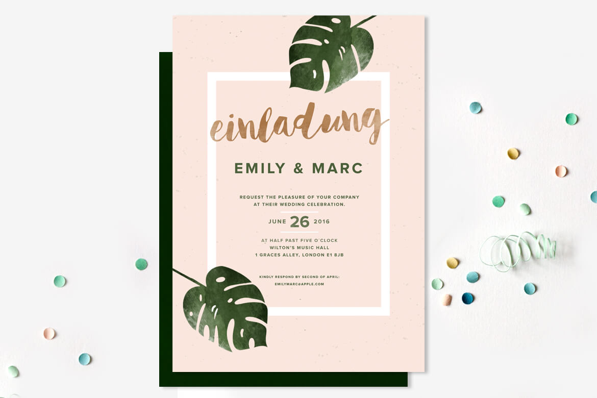 Studio Ja Ja - Hochzeitspapeterie aus Berlin